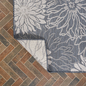 Bahamas Modern All-over Floral Indoor/outdoor Area Rug